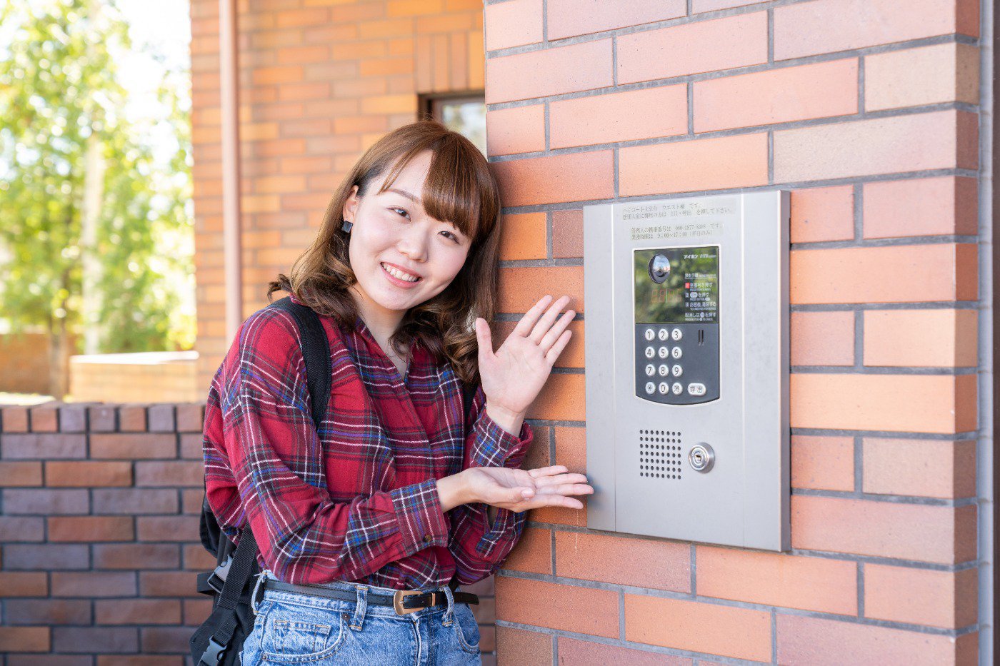 インターホン付きマンション